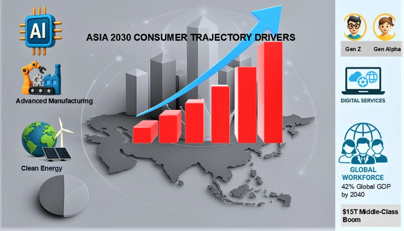 Asia's $15 Trillion Middle-Class Boom by 2030: Consumer Trends, Growth Markets And  Winning Strategies