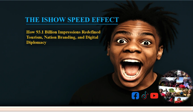 The IShowSpeed Effect: How 93.1 Billion Impressions Redefined Tourism, Nation Branding, and Digital Diplomacy
