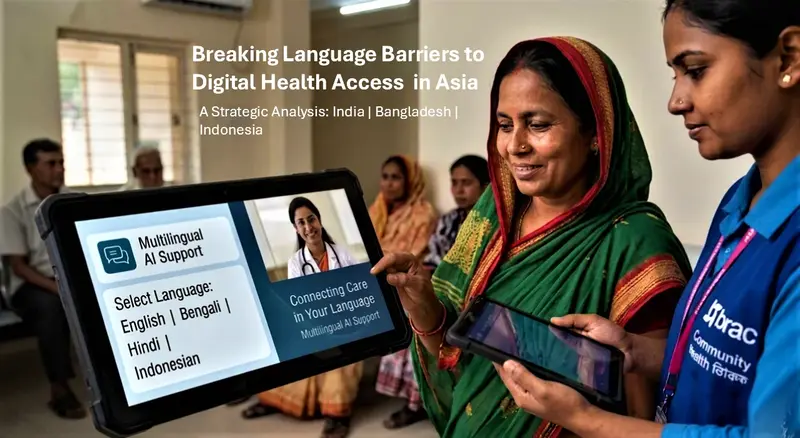 Multilingual AI in Healthcare: Breaking Language Barriers to Digital Access in Asia 